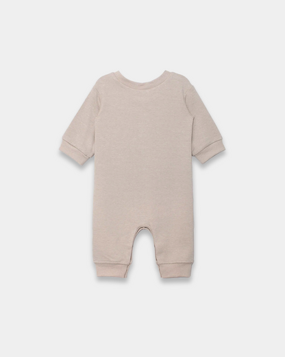 isaac baby romper, neutral infant romper, boutique baby boy outfit, henley baby romper, long sleeve baby romper, baby boy fall outfit, newborn neutral romper, cozy infant romper, boutique infant romper, baby boy everyday outfit, back to school, school outfits, pre-k clothing