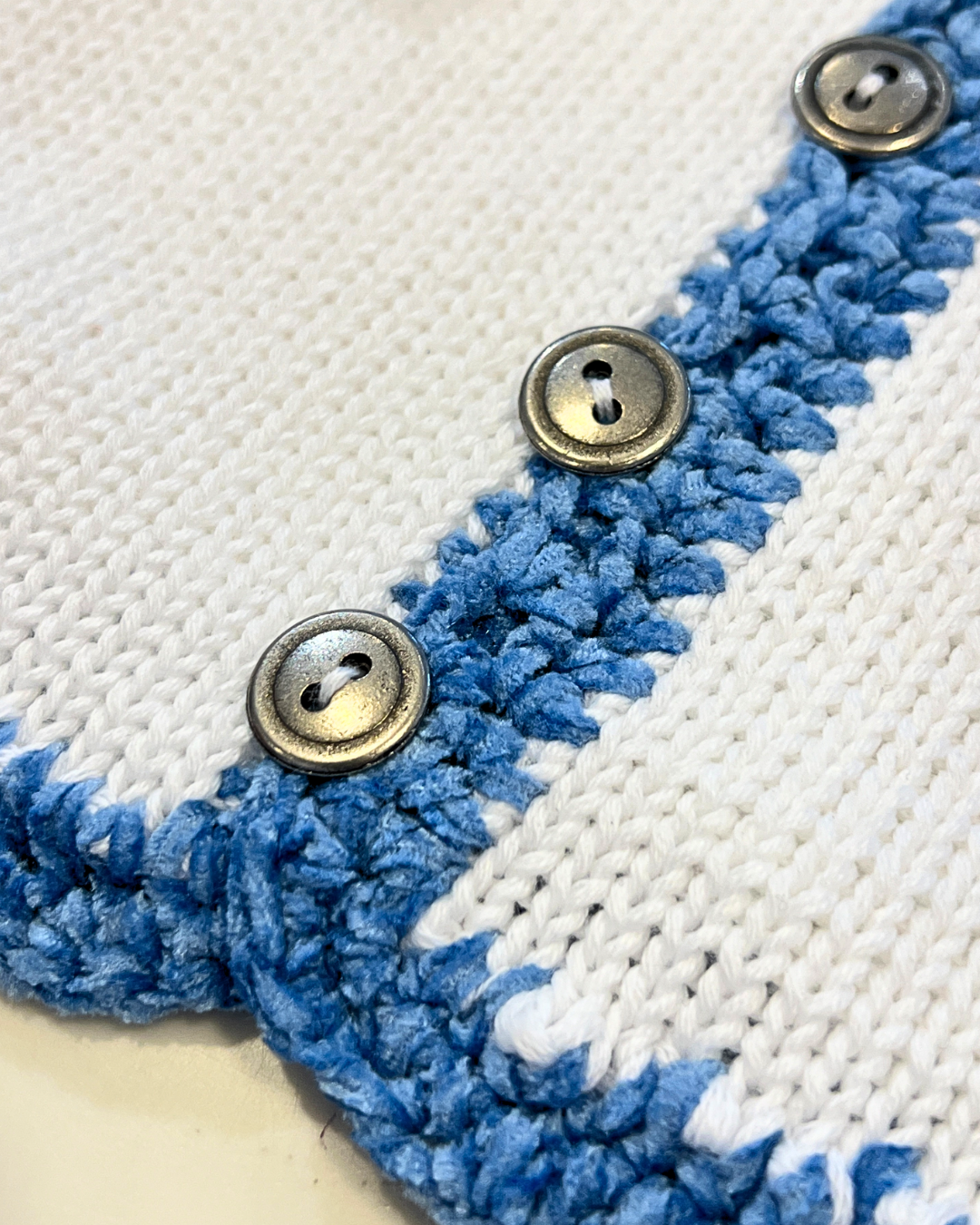 baby cotton sweater set, boutique baby knitwear, baby shower gift outfit, baby boy sweater and hat set, newborn cotton sweater outfit, boutique baby clothing Expressions Boutique NY, infant knit cardigan set, baby cotton knit with chenille trim, newborn coming home outfit boys, soft breathable baby sweater set