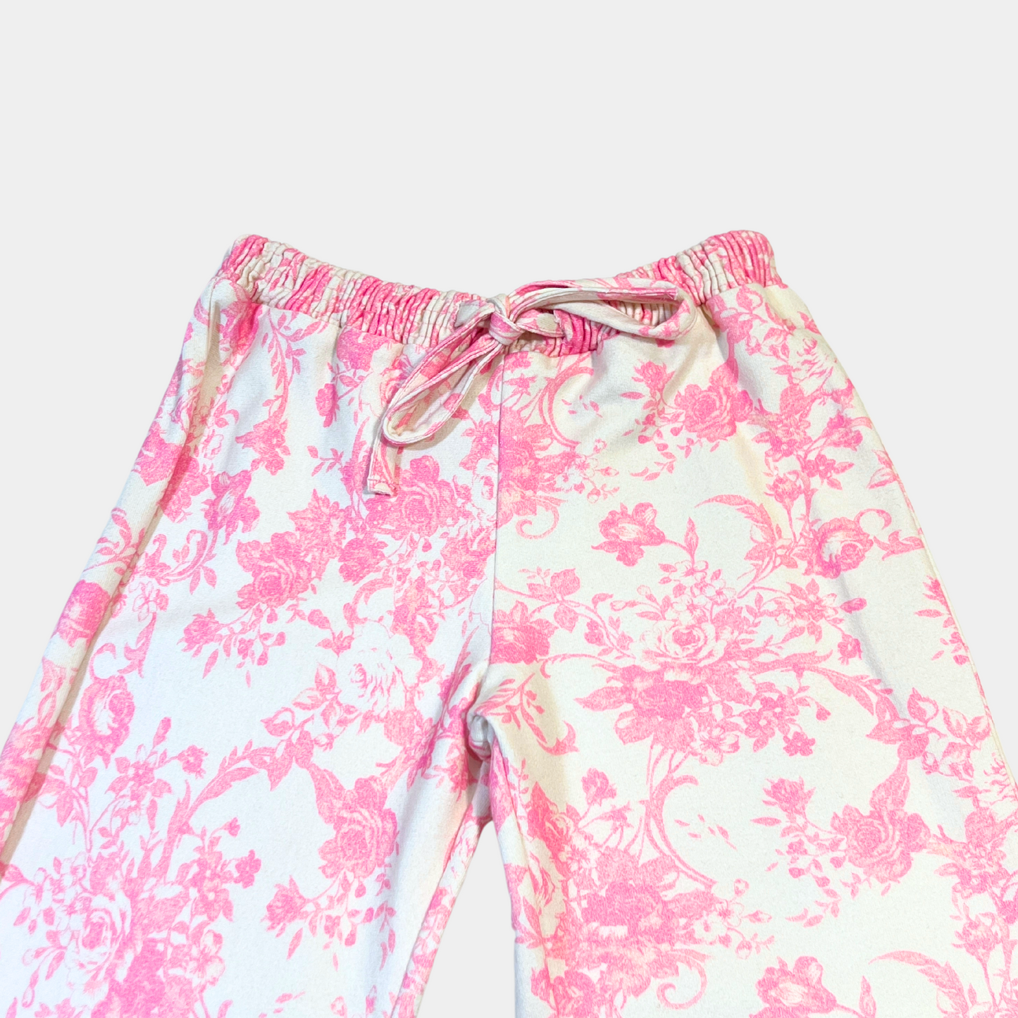 2pc Pink Floral Joli Pant Set