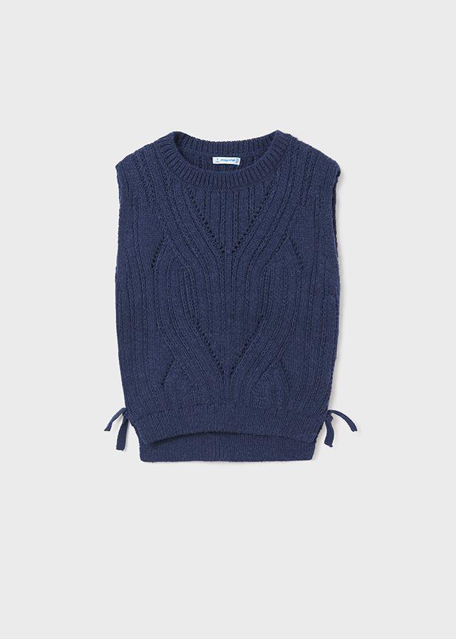Denim Blue Sweater Vest