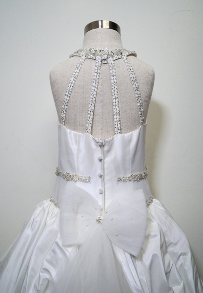 Beaded Detailed Top and Belle Sleeves