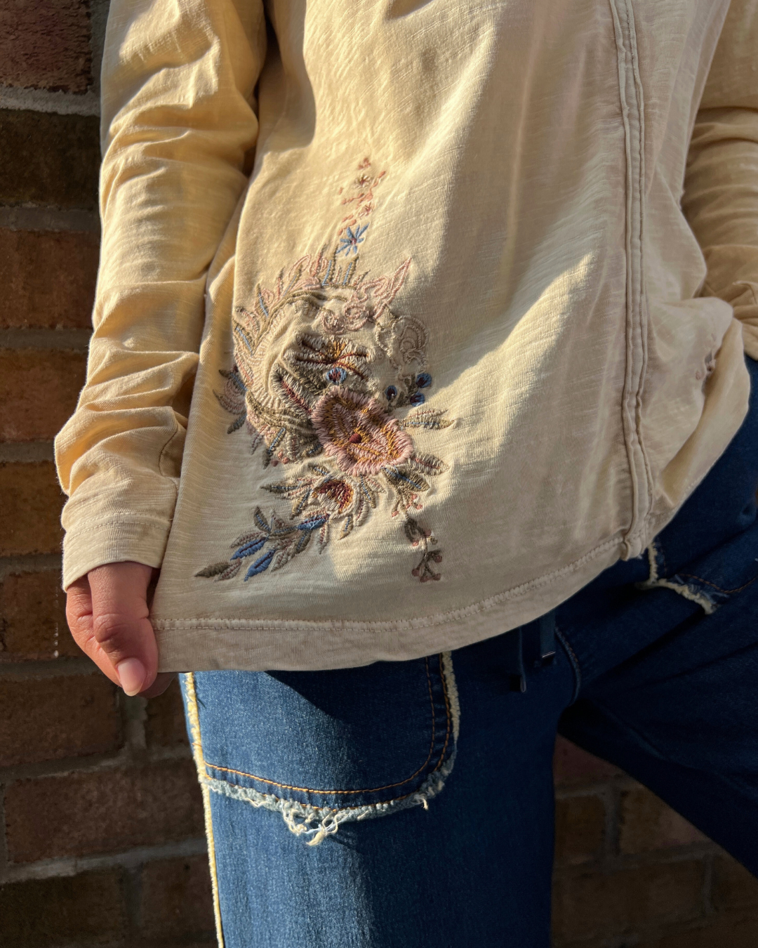 Oatmeal Karli Top