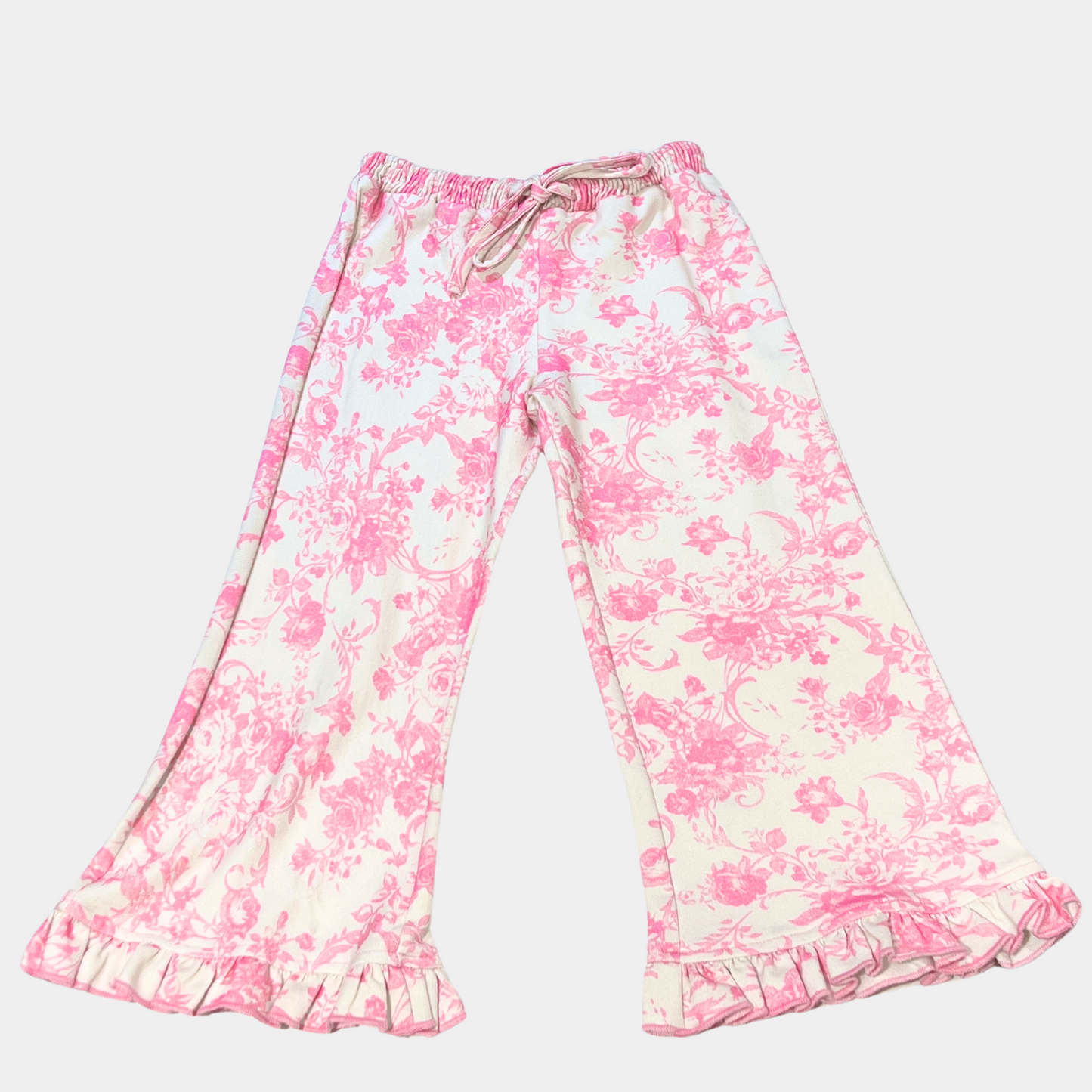 2pc Pink Floral Joli Pant Set