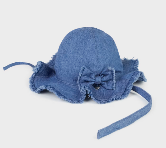 Denim Hat w Strap