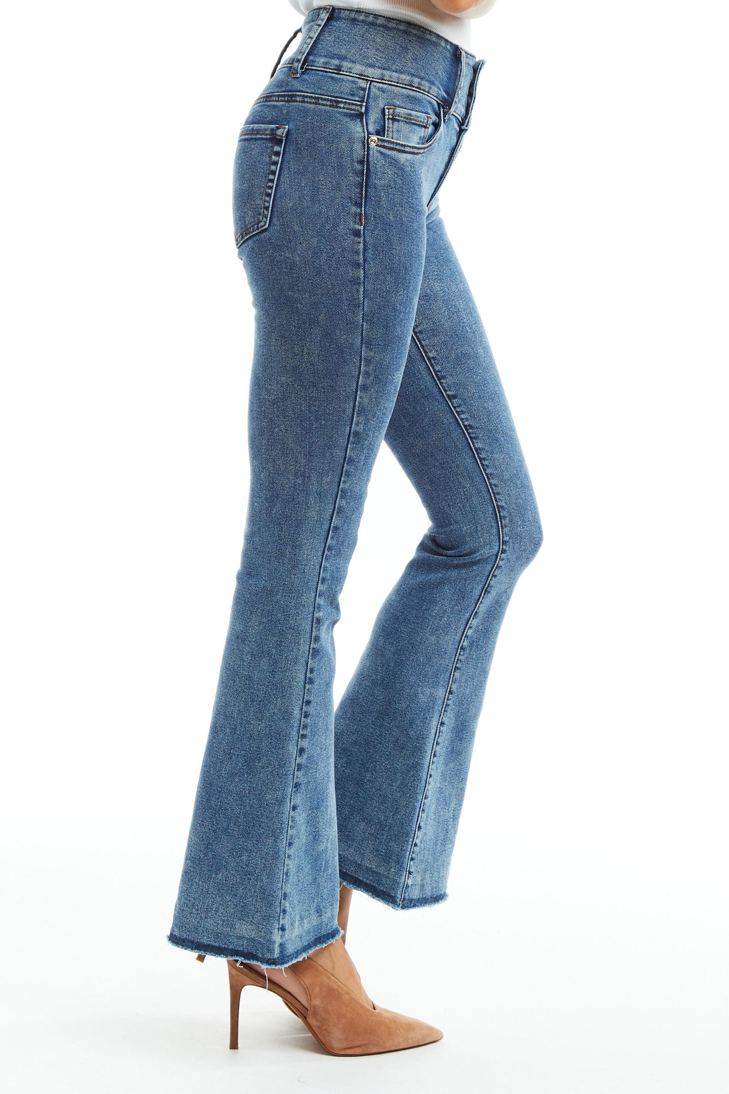 High Rise Flare Jeans