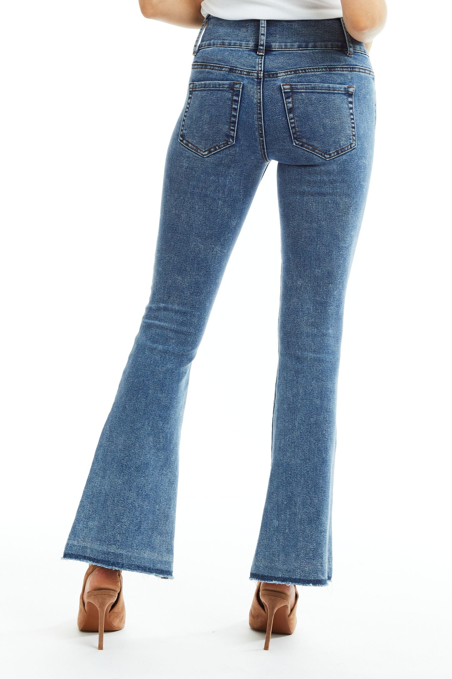 High Rise Flare Jeans