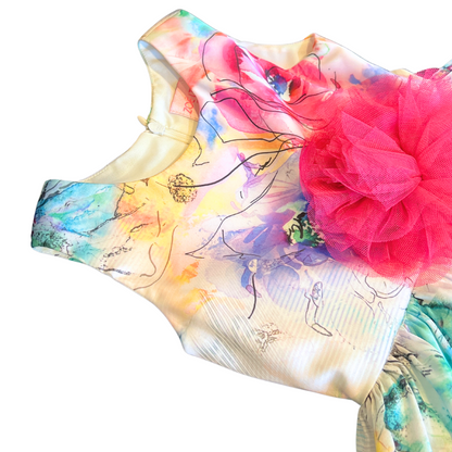Multi Color Party Dress