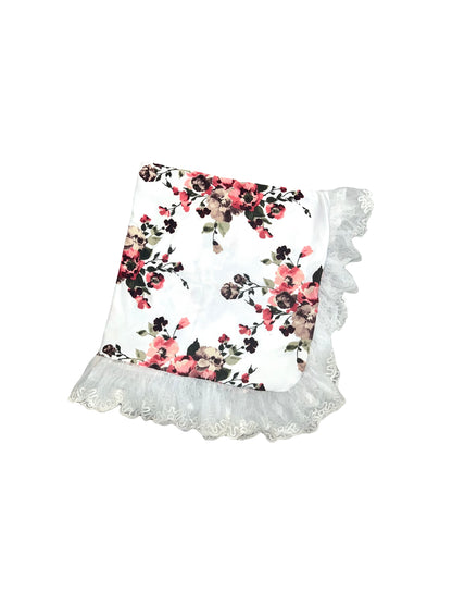 Ivory Antique Charm w Lace Trim