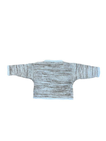 2pc Tweed Cardigan with Hat
