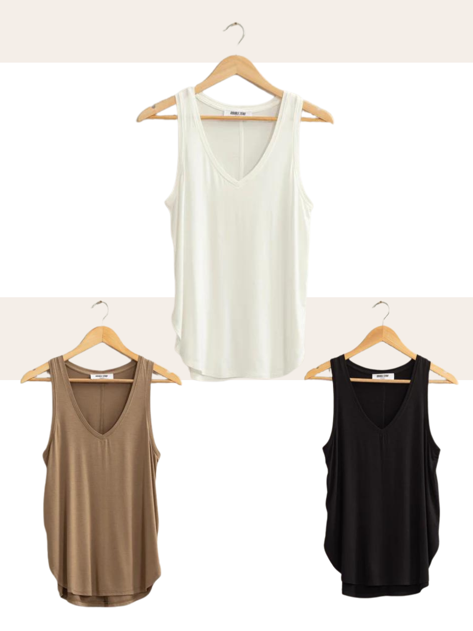 Sleeveless V-Neck Top