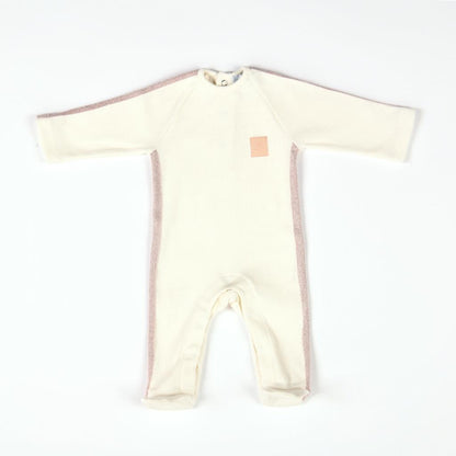 Ribbed Jersey with Glitter Ribbon Sleeve
