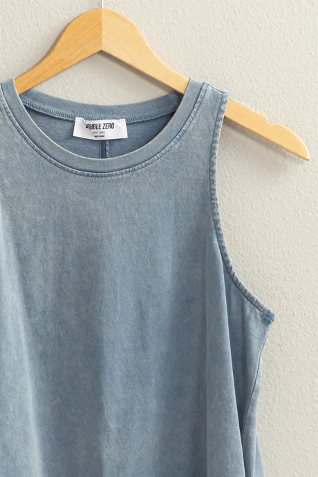 Boxy Sleeveless Tee