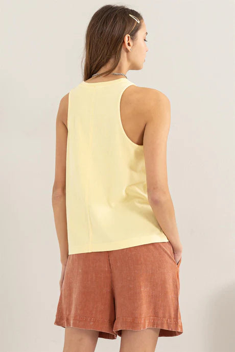 Boxy Sleeveless Tee