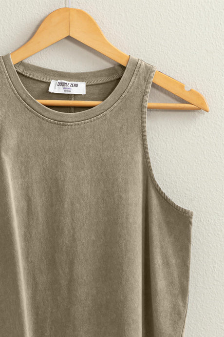 Boxy Sleeveless Tee