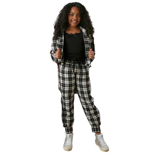 2pc B&W Coco Pant Set