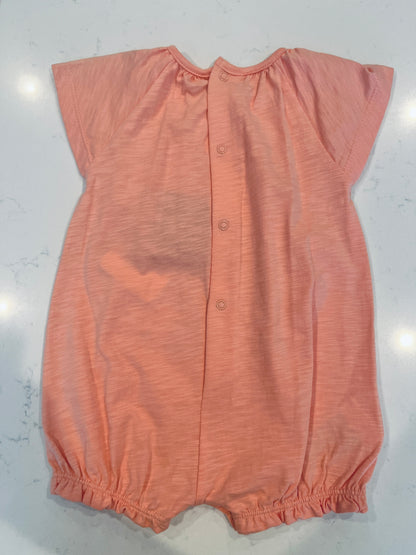 Apricot w Teddy Bear Romper
