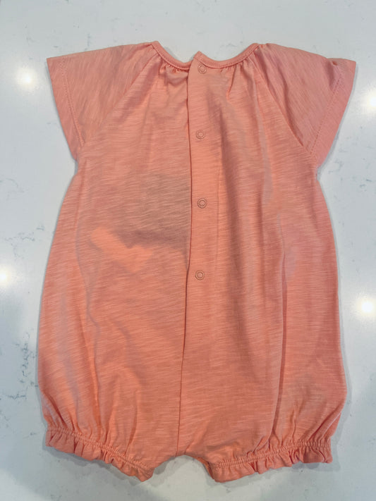 Apricot w Teddy Bear Romper