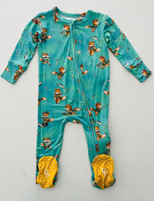 Posh Peanut Arlo Zippered Footie