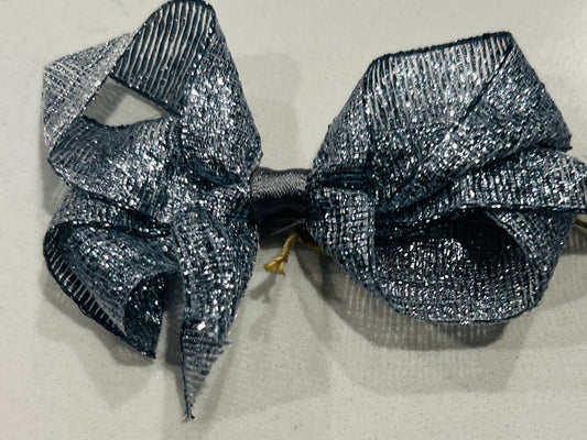Bows Art Toddler Sparkle Bow with Clip - Girls’ Boutique Sparkle Hair Accessory