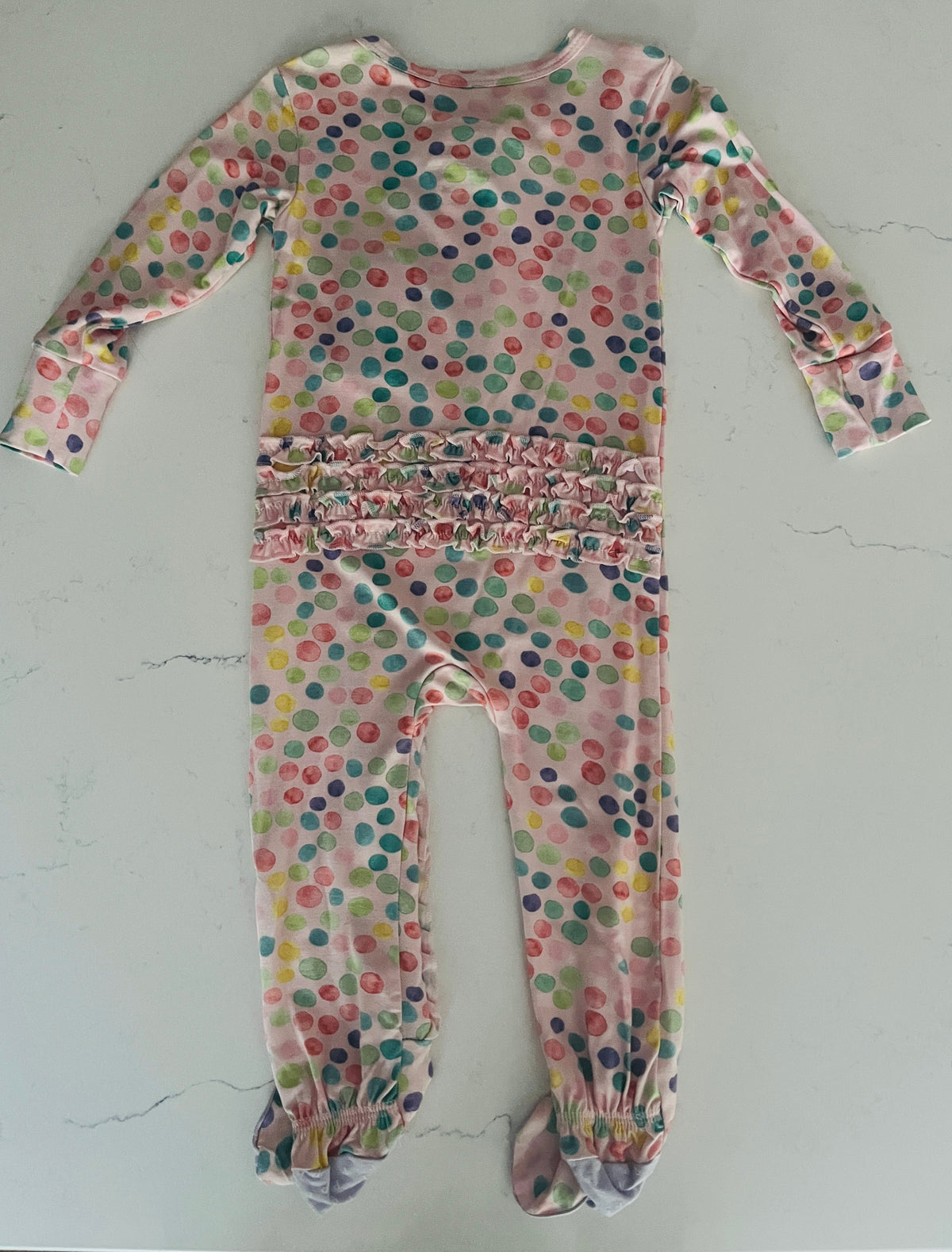 Posh Peanut Estelle Zippered Footie - Baby Girls’ One Piece Pajamas
