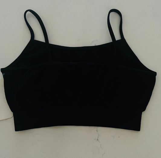 Suzette Black Seamless Basic Bralette