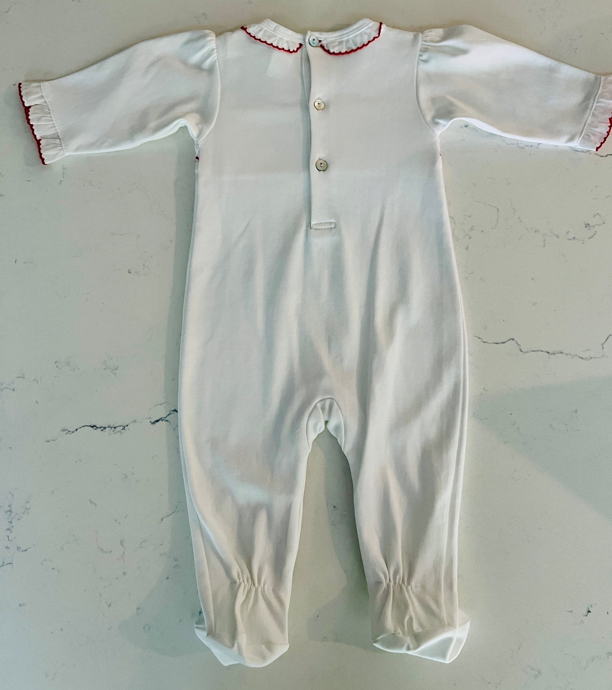 Baby Threads Candy Cane Footie - Baby Christmas & Holiday One-Piece Pajamas