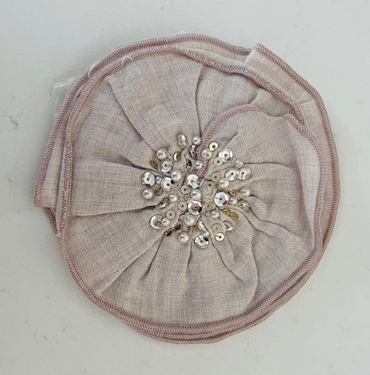 Ooh La La Vintage Linen Avery Hairclip - Girls’ Boutique Linen Hair Accessory