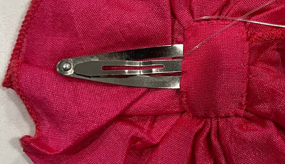 Ooh La La Pink/Red Simone Bubble Sleeve/Skirt Dress