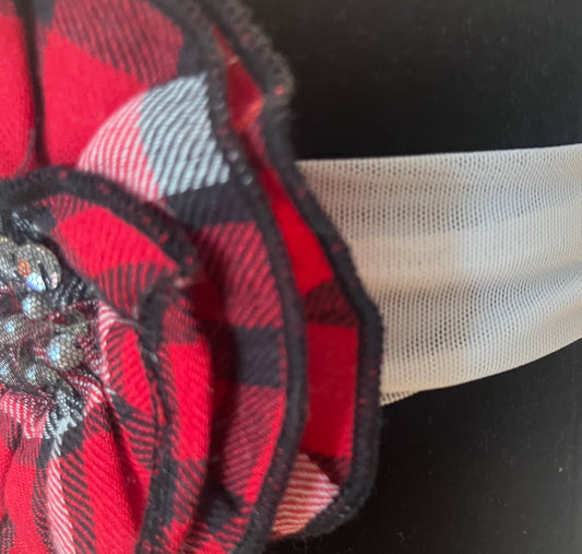 Ooh La La Red Rose Soft Headband - Girls’ Red Rose Hair Accessory