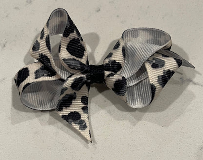 Bows Art Toddler Animal Print Bow w  1