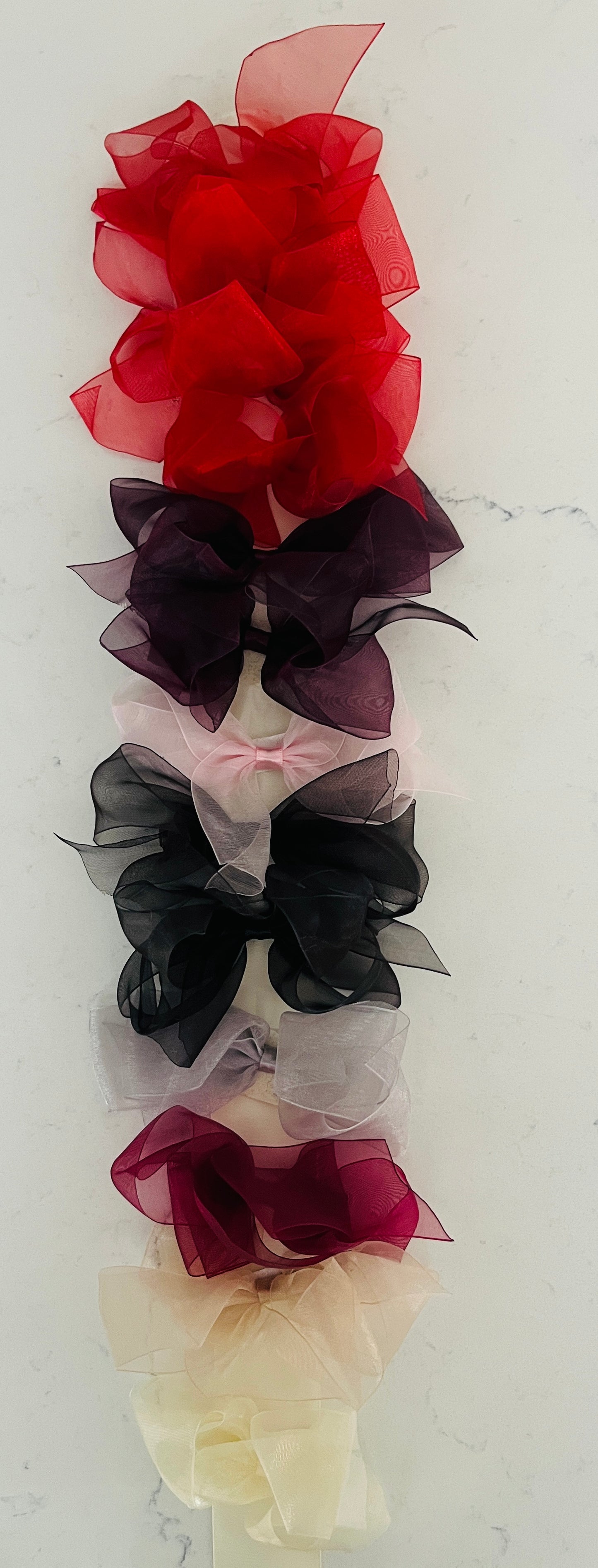 Bows Arts Large Organza Bow 5" Assorted Colors