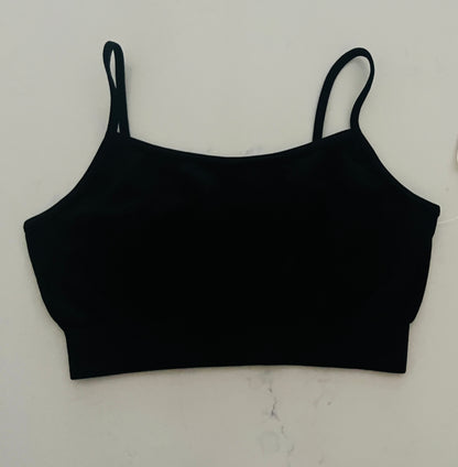 Suzette Black Seamless Basic Bralette