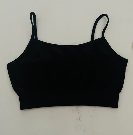 Suzette Black Seamless Basic Bralette