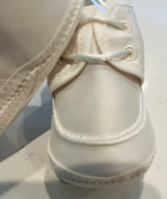 Little Things Mean a Lot Boys’ Silk Shoes with Tie Laces