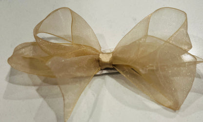 Bows Art 3" Satin Bow w Pearl Center