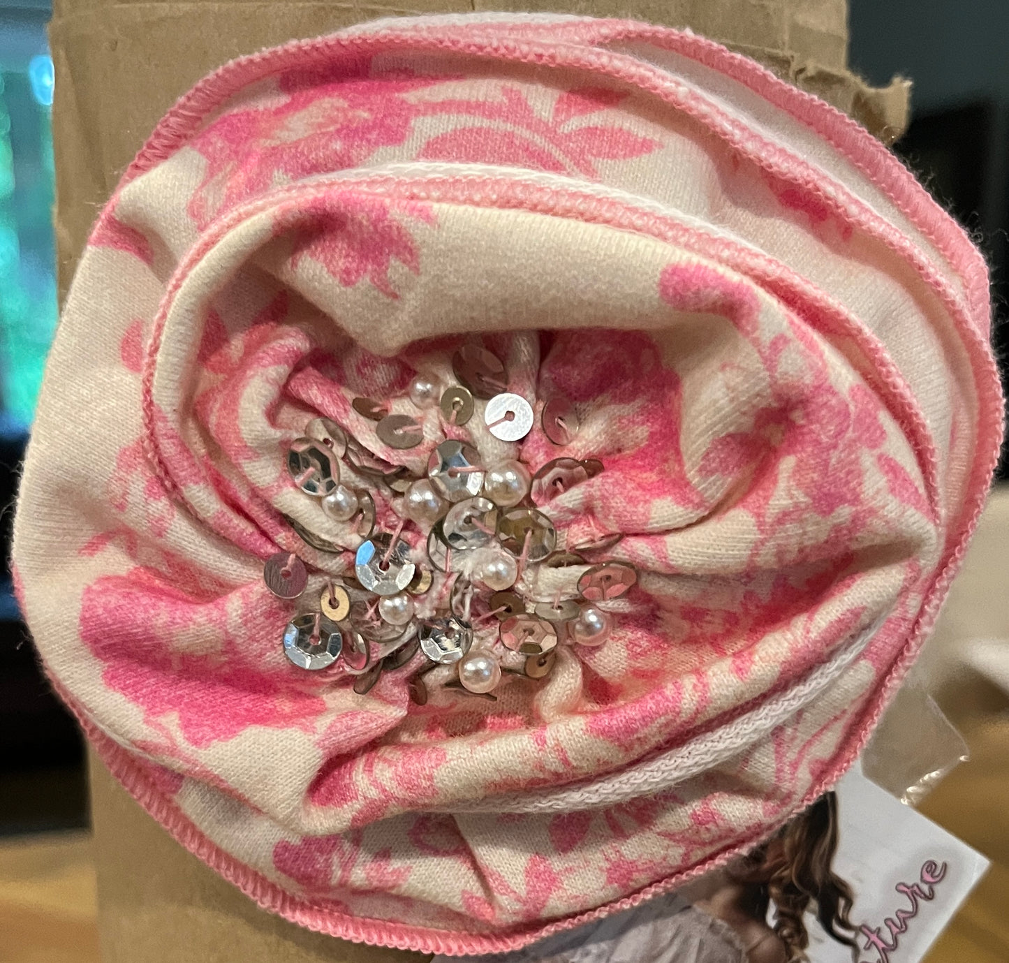 Pink Toile Floral HB