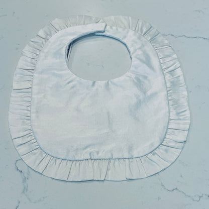 L’Pety Canar GB700 White Silk Baby Bib