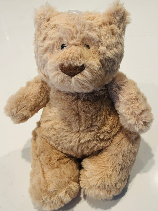 Rose Textiles Tan Textured Stuffed Bear