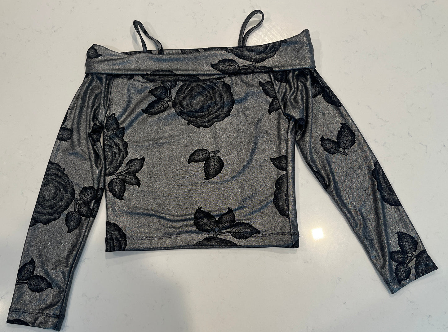 Flowers by Zoe Silver Knit Flower Top
