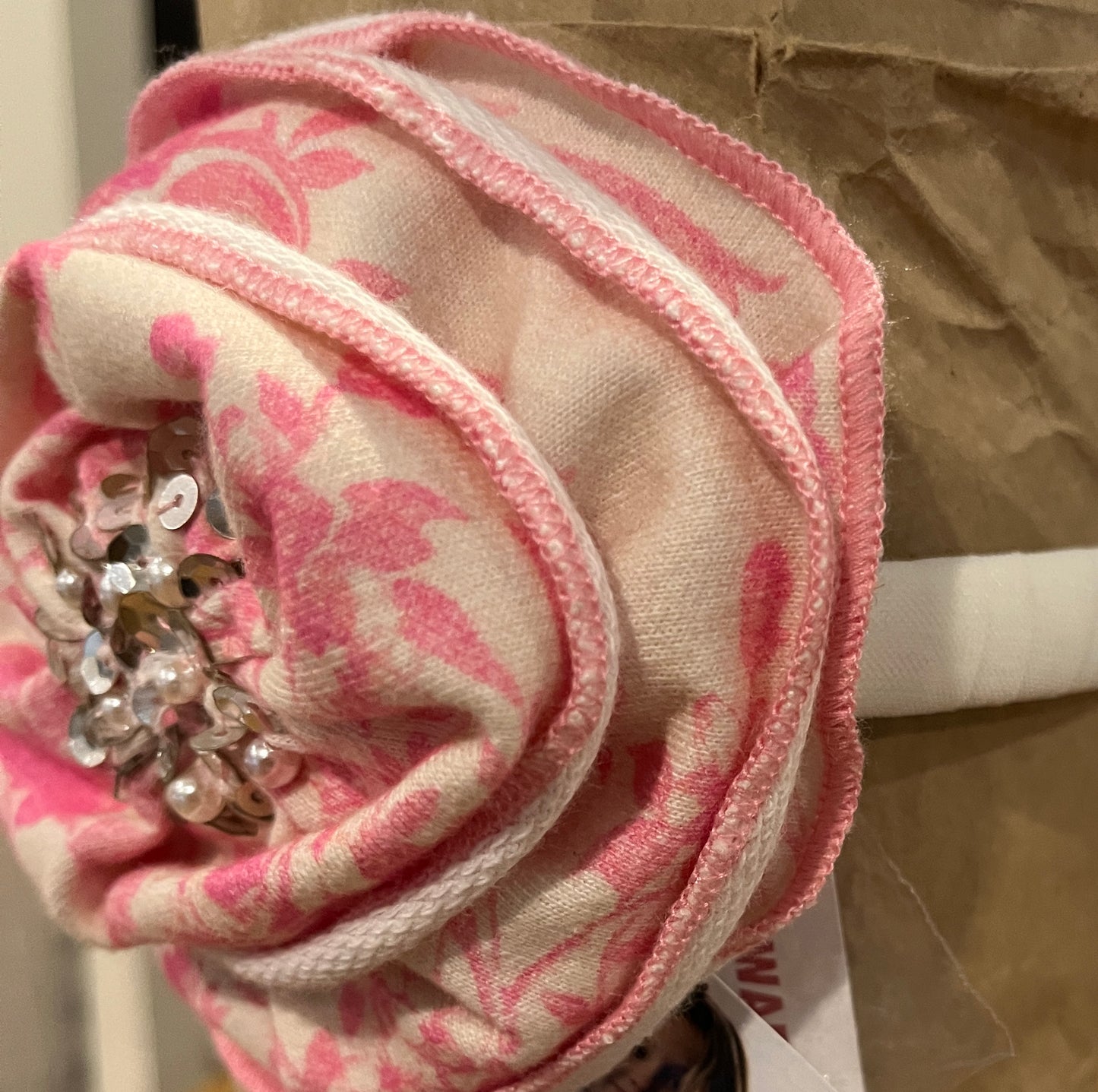Pink Toile Floral HB
