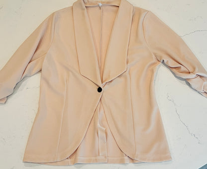 One Button Blazer