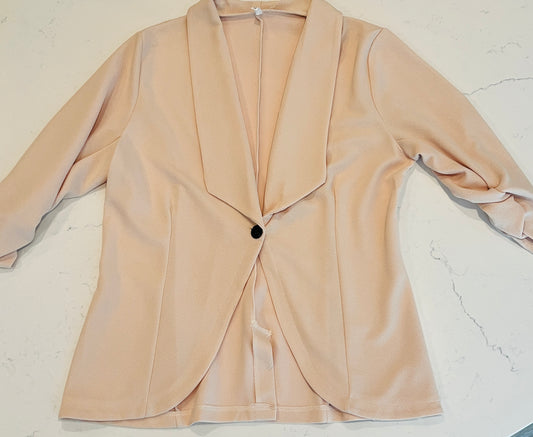 One Button Blazer