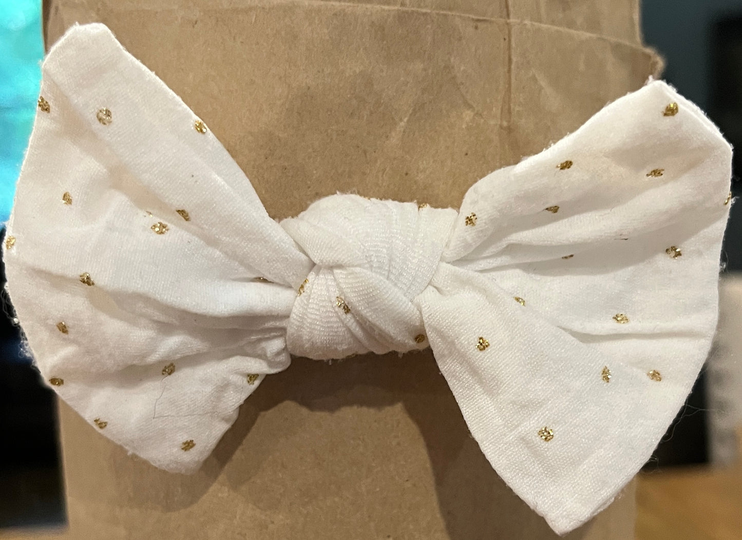 Glitter Dot Nylon Headband