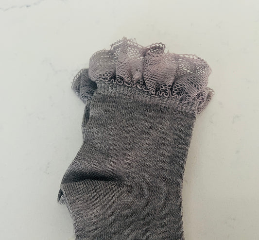 Short Socks w New Lace