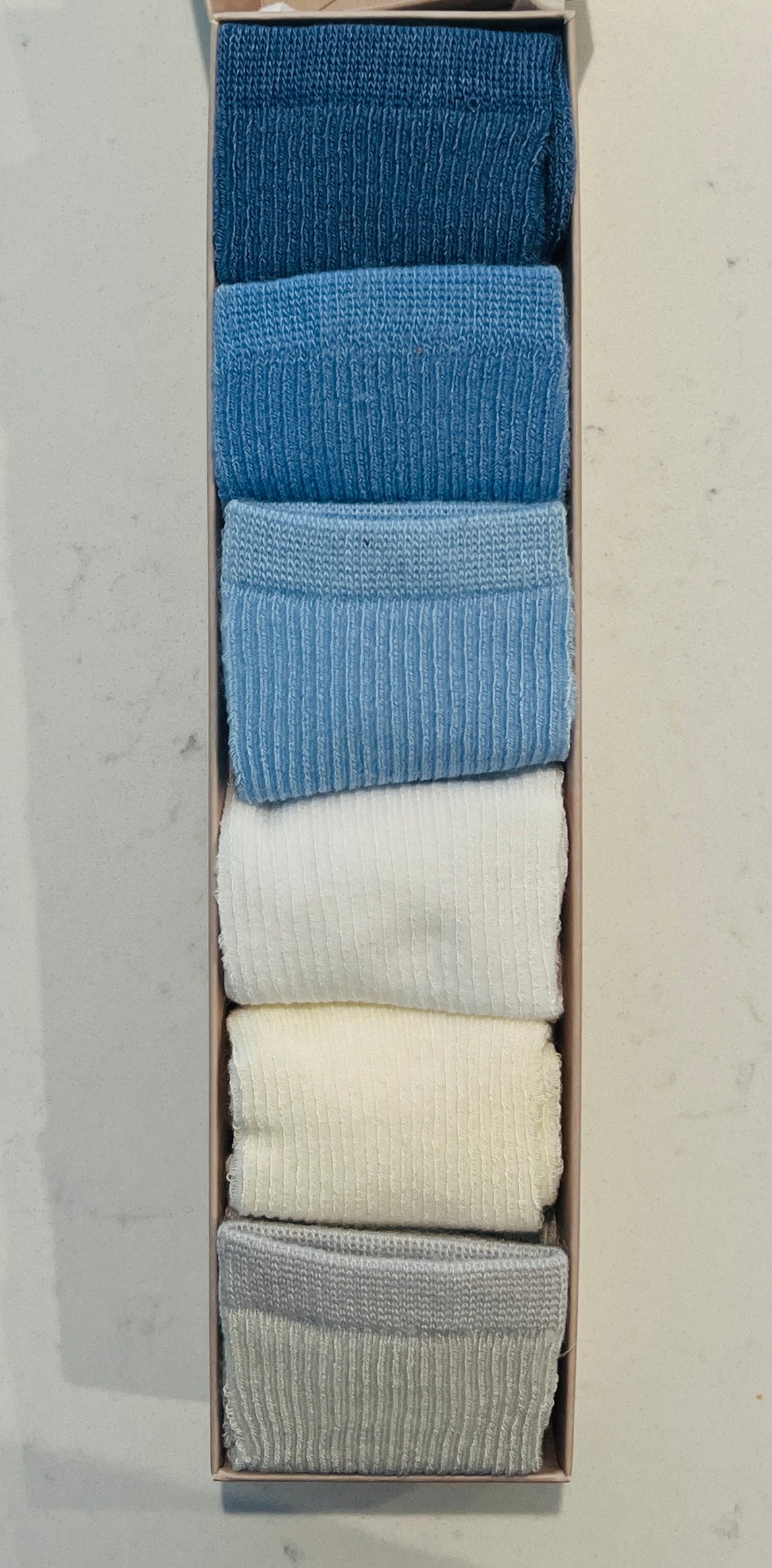 Mayoral Light Blue 6-Pack Baby Socks
