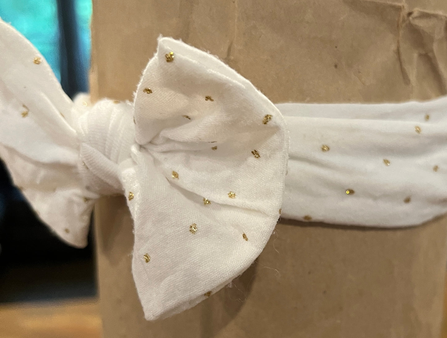 Glitter Dot Nylon Headband