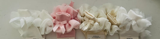 Shortec Socks With Ruffle Ribbon Cuff