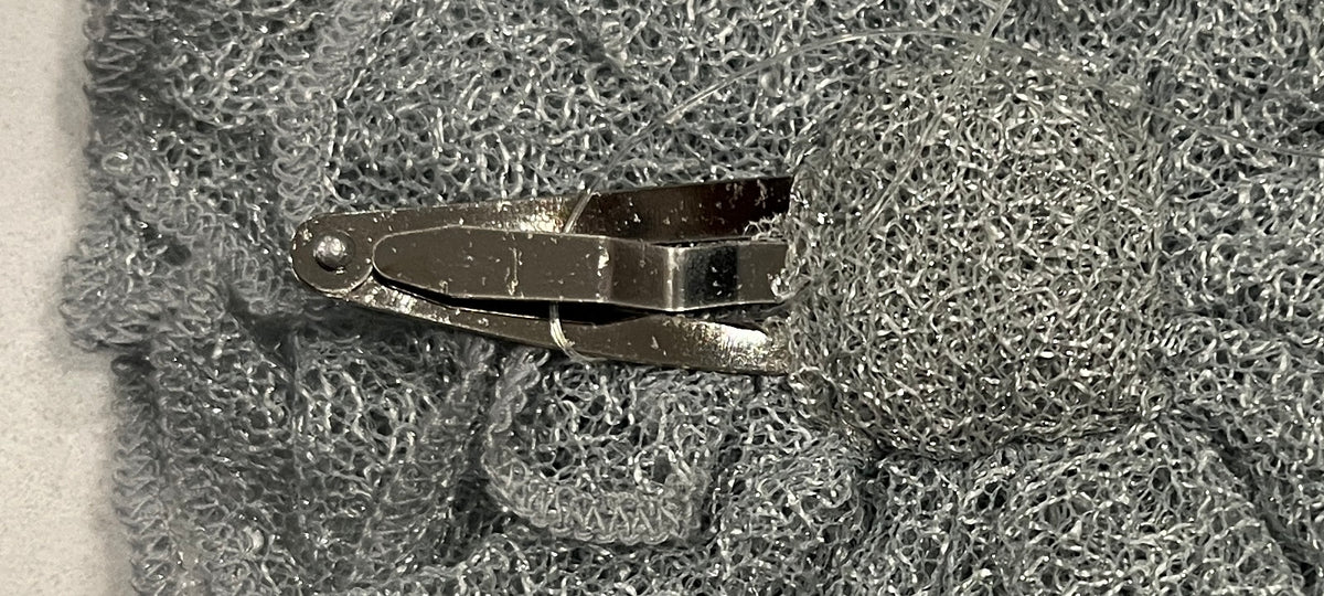 Ooh La La Silver Avery Hairclip