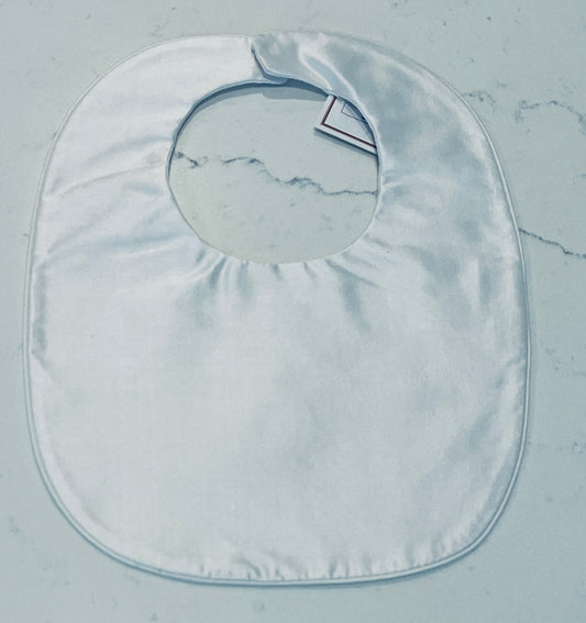 L'Pety Canar Silk Bib w Piping