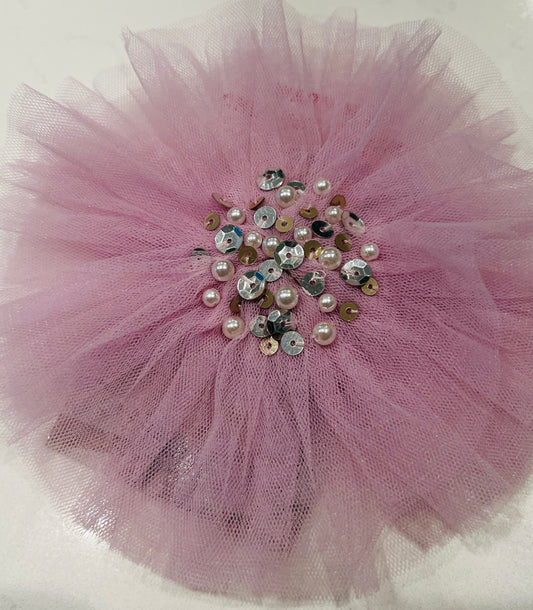 Ooh La La Lilac Tulle HC - Girls’ Purple Tulle Hair Accessory